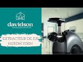 Montage et nettoyage  extracteur de jus yden  davidson distribution