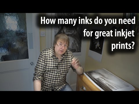 How many inks do you really need for inkjet photo and art prints