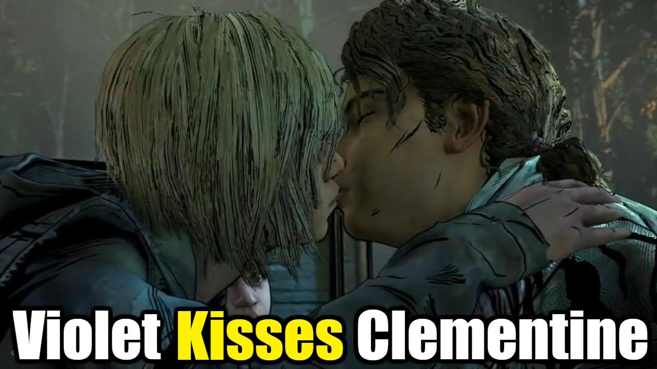 Vi kisses Clem. (Violentine) | The Walking Dead: The Final Season Episode 4