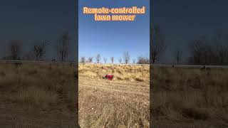 Remote control flail blade mower,lawn mower trailer ,Radio Controlled Lawnmower,forestry mulcher