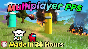 I Made my FIRST Multiplayer Game in 36 Hours