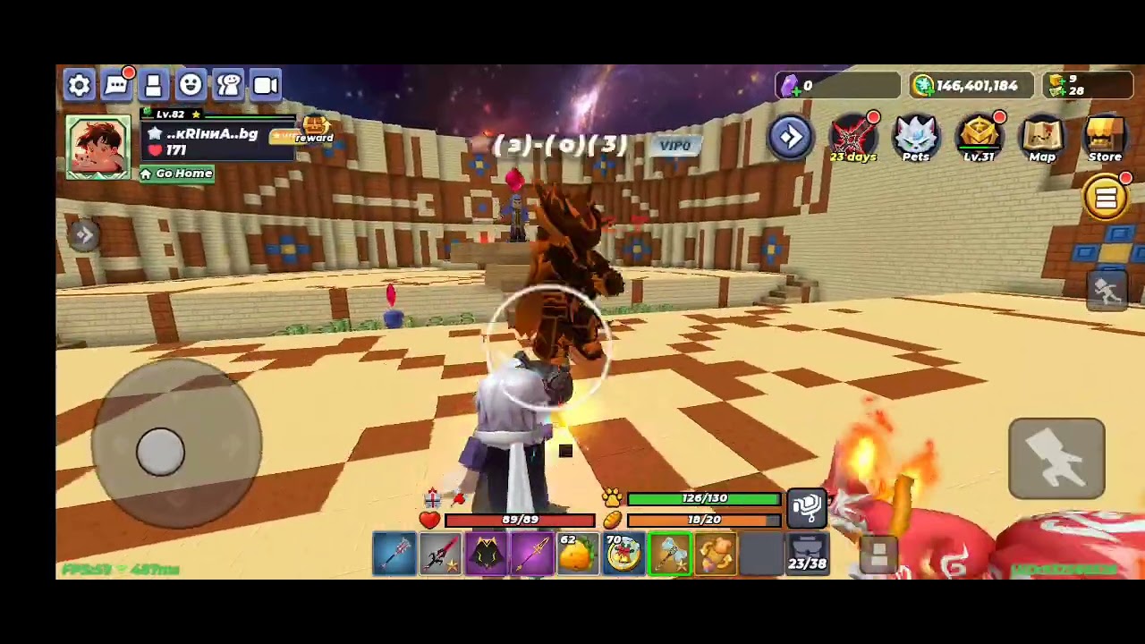 doing 1vs1with new armor in blockmango sb        #blockmango #youtube#trending #skyblock