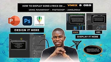 Want to DISPLAY SONG LYRICS Easily on OBS and VMIX? Watch This Now!