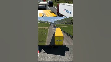 I survived one collision, But.... Idiots on the road  #eurotrucksimulator2#ets2 #truckersmp