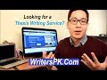 Looking for Thesis writing Service?