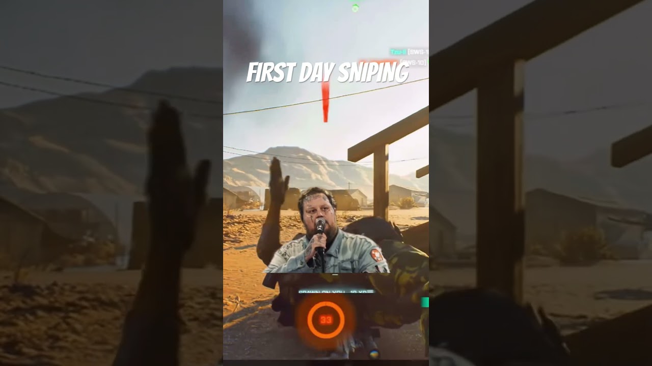 Sniper Getting Sniped? INSANE!! #Shorts #Gaming #battlefield