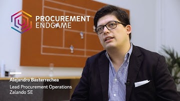 Alejandro Basterrechea (Zalando SE) on The Procurement Endgame
