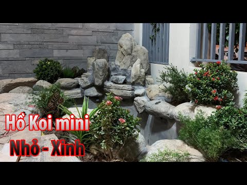 Video Hồ Koi Đẹp: Siêu phẩm thác nước non bộ cho biệt thự... - youtube