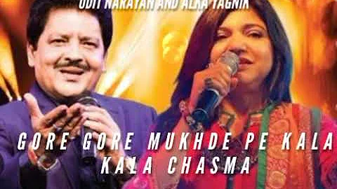 Gore Gore Mukhde Pe Kala Kala chasma || udit narayan and Alka Yagnik || 90'special song ||