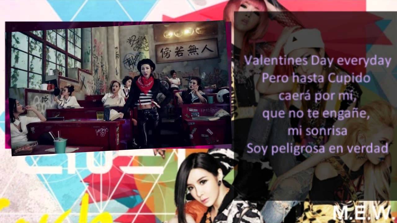 2NE1 (투애니원) CRUSH [spanish cover by M.E.W] YouTube