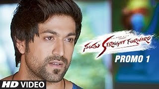 Santhu Straight Forward Promo1 | Yash, Radhika Pandit | V. Harikrishna | Mahesh Rao