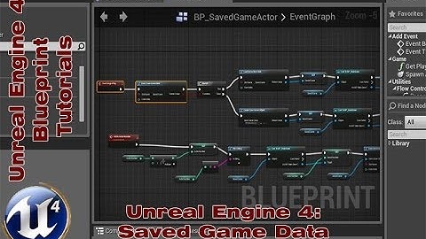 UE4 Saved Game Data | UE4 Blueprint Tutorial by Devin Sherry