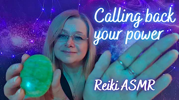 Reiki to call back your power. Asmr serpentine crystal healing