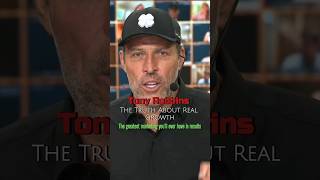 TONY ROBBINS: THE TRUTH ABOUT REAL GROWTH. #shorts #motivation