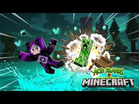 Two More Islands Conquered!! It Was the Beginning of a Tragedy!!! | Minecraft Survival [Acid Isla...
