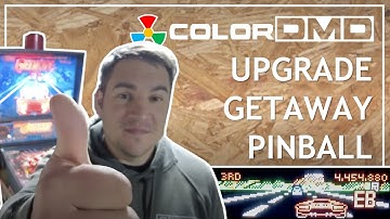 ColorDMD Installation for Williams HS2 Getaway Pinball