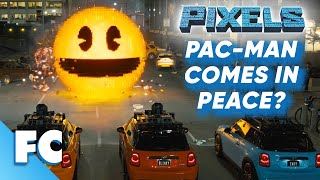 Pixels Clip: Pac-Man Comes In Peace? 👾🕹️ | Adam Sandler, Kevin James | Comedy Sci-Fi Adventure | FC