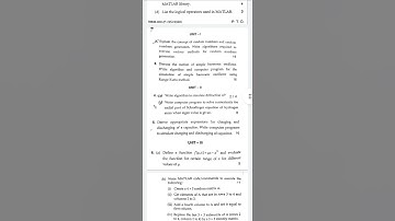2022 Mdu M.Sc Physics 4th sem Computational Physics -ll ques paper
