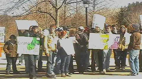 GVSU protest over shooting of student