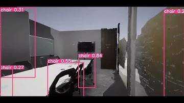 yolov5 detection on Unreal Engine video capture