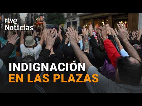 Las acampadas continúan tras la derogación de los decretos de viviendas | RTVE Noticias