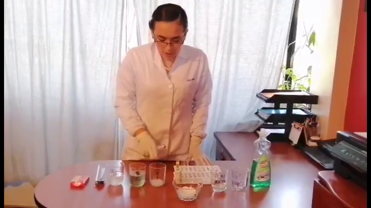 Extracción de ADN de una muestra de saliva de modo casero