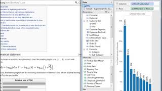 Tableau Training  u0026 Tutorials   11 05 How To   Benford s Law