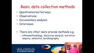 Writing a masters dissertation - #6 Data collection