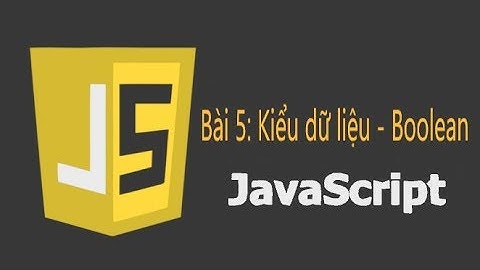 JavaScript 05: Kiểu dữ liệu - Boolean | Dev Brains