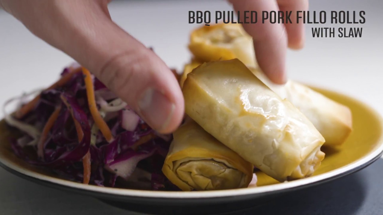 Intros® Hors D'oeuvres w/ Katy's Kitchen® Mayo BBQ Pork Slaw Recipe