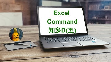 Excel Command知多D(五) (廣東話中文字幕) [多謝支持! 請免費訂閱。] @kelvincomputer