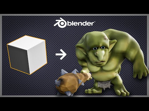 How I Create 3D Animated Characters with Blender in 15 Minutes