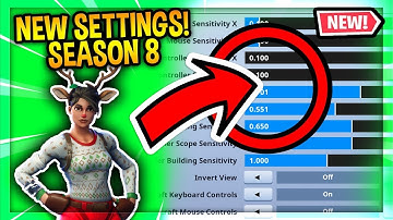 Ghost Shah Settings Season 8 & Keybinds (Best Fortnite Settings)
