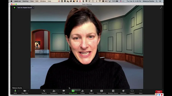 Zoom Tips with Rebecca Duclos
