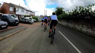 Avanti Club ride 29 May '22 , started as G1 and G2 combined, ended as just G1 and G2 separate.