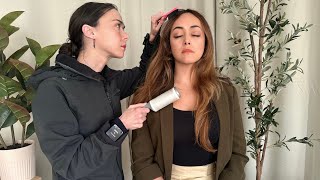 ASMR Perfectionist Photoshoot Grooming | Hair, Makeup, Clothes, Fixing, Finishing Touches @ivybasmr