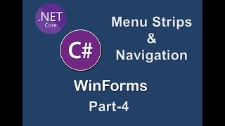 MenuStrip,navigation and MDI container in WinForms app on .NET Core | WinForms with .NET Core Part-4 screenshot 5