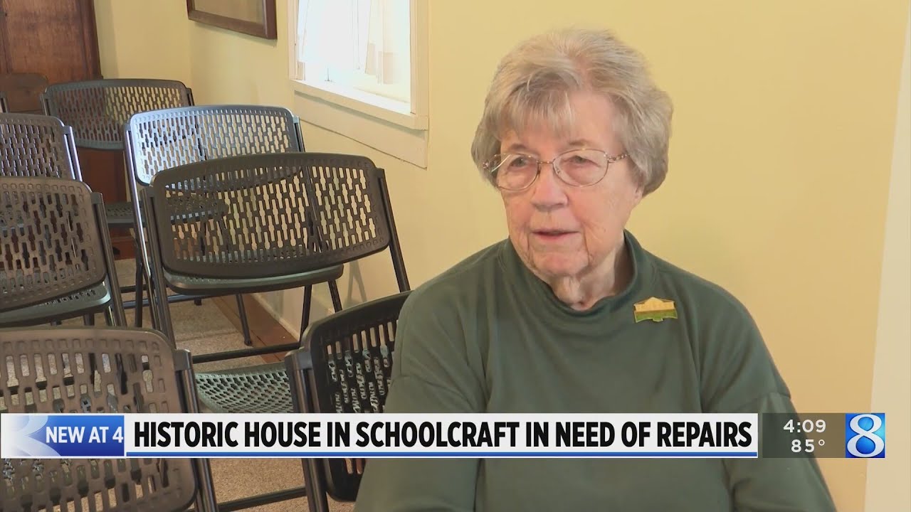 Historic house in Schoolcraft in need of repairs YouTube
