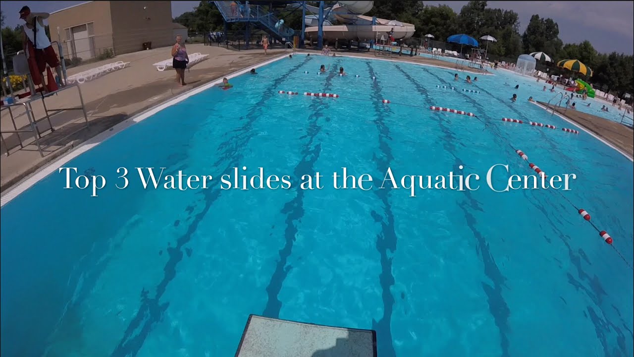 Top 3 Waterslides At The Aquatic Center