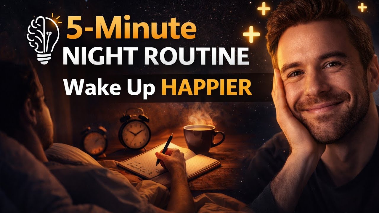 A 5-Minute Night Routine That Makes You Wake Up Happier 