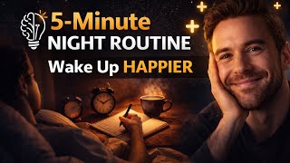 A 5-Minute Night Routine That Makes You Wake Up Happier #calmmind #dailyhabits #healthyhabits 