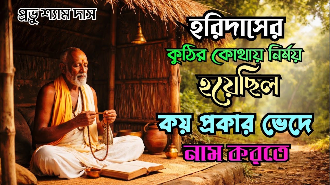 ভক্ত হরিদাসের কুঠির কোথায় নির্মাণ হয়েছিল, এটা জানতে এই পার্টি দেখুন, ভাগবত পাঠ৷ পর্ব ৪, শ্যাম দাস