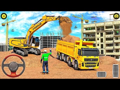 Direksiyonlu Kepçe Kamyon Simülatör Oyunu - Offroad Excavator Simulator 2022 - Android Gameplay