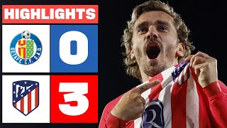 GETAFE CF 0 - 3 ATLÉTICO DE MADRID | HIGHLIGHTS LALIGA EA SPORTS