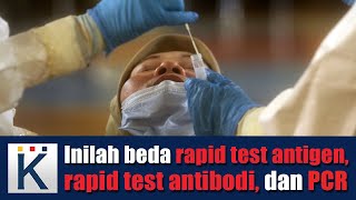 Ini Beda Rapid Test Antigen, Rapid Test Antibodi dan PCR