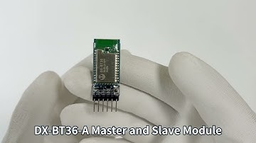 DX-SMART BT36 master-slave integrated Bluetooth module unboxing display