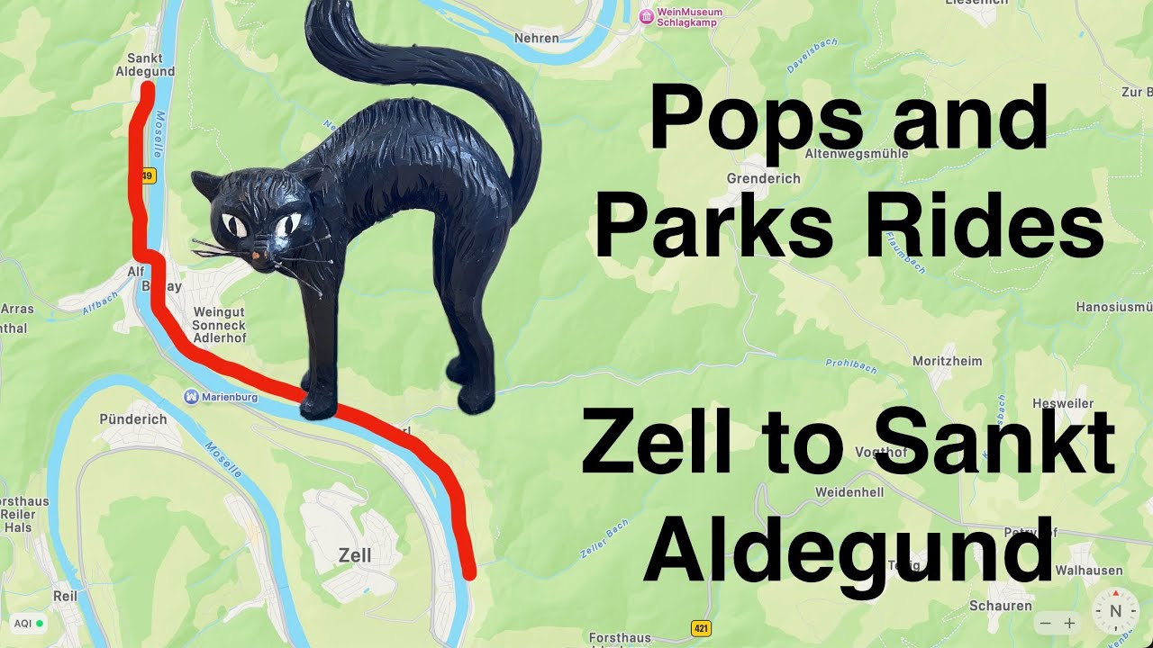 Mosel River Bike and Barge Tour: Zell to Sankt Aldegund Day 5 Part 1
