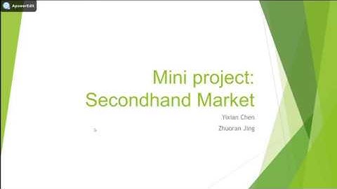 CSC6370 Web Programming Mini Project presentation - Yixian Chen & Zhuoran Jing