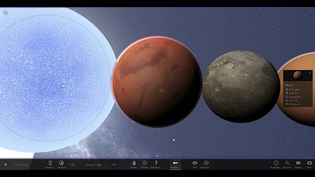 Diferencia entre estrella y planeta
