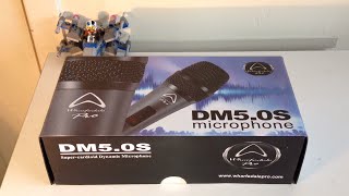 Wharfedale Pro DM5.0S microphone Unboxing & Mini Review